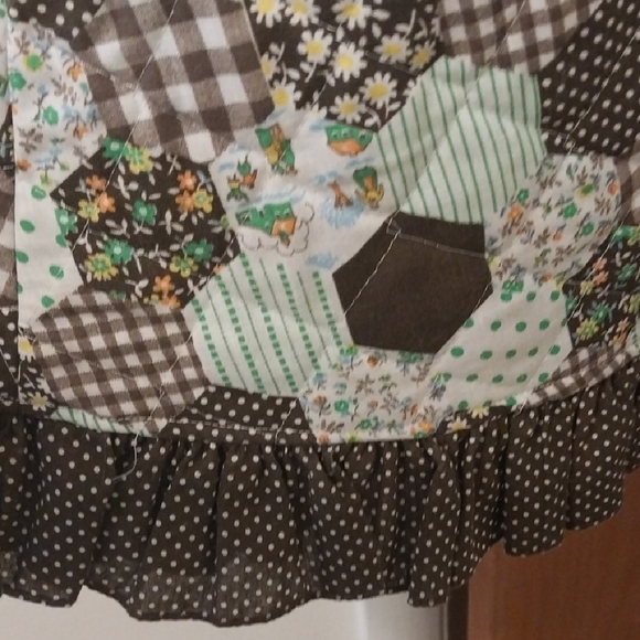 Handmade Vintage Quilt Dress - Picture 6 of 14